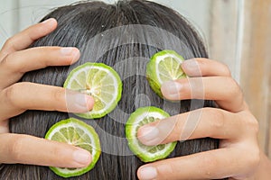 Bergamot and treatment of hair and scalp