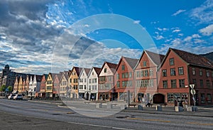 Bergen city.