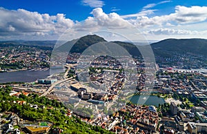 Bergen is a city and municipality in Hordaland on the west coast