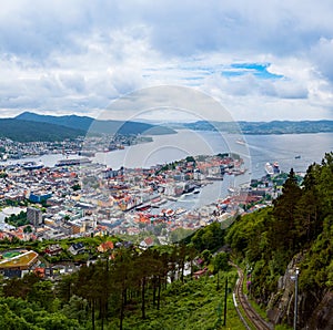 Bergen is a city and municipality in Hordaland on the west coast