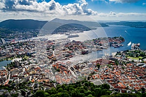 Bergen is a city and municipality in Hordaland on the west coast