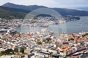 Bergen city