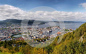 Bergen, Floyen View, Norway