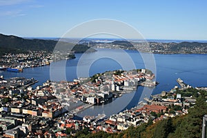 Bergen from the hill