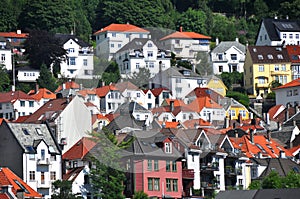 Bergen houses, norway
