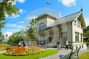 Edvard Grieg`s Troldhaugen House in Bergen