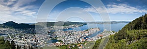 Bergen Norway Panorama