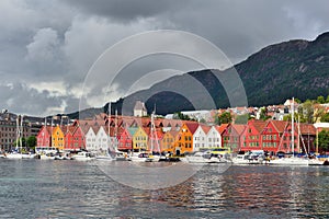 Bergen, Norway. Quay Bryggen