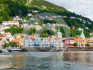 Bergen Waterfront Norway summer
