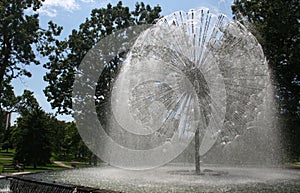 Berger Fountain in Minneapolis Minnesota