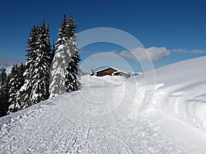Berghaus Wispile, winter photo