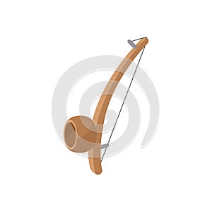 Berimbau, percussion instrument icon