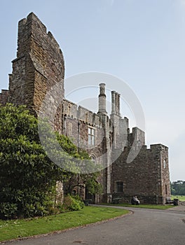 Berkeley Castle in county of Gloucestershire, England. Built to defend the Severn Estuary