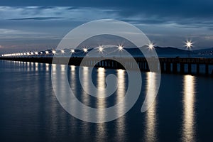 Berkeley Pier and San Francisco Bay photo