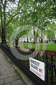 Berkeley Square, mayfair photo