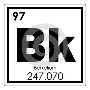 Berkelium chemical element