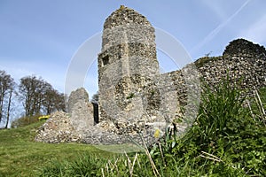 Berkhamsted castle ruins hertfordshire england