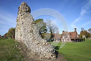 Berkhamsted castle ruins hertfordshire england photo