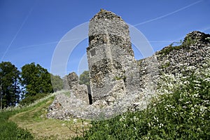 Berkhamsted castle ruins hertfordshire uk