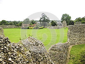 Berkhamsted castle ruins hertfordshire uk photo