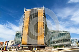 Berlaymont building of European Comission photo