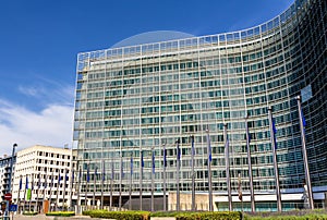 Berlaymont building of European Comission photo