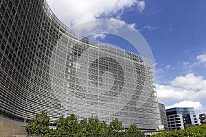 The European Commission Building in Brussels