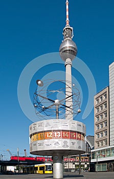 Berlin, Alexanderplatz skyline