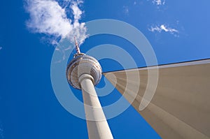 Berlin Alexanderplatz with TV tower