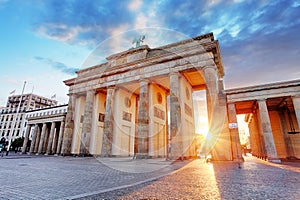 Berlin, Brandenburg gate, Germany