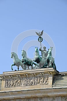 Berlin brandenburg gate quadriga