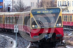 Ringbahn s 42 tram berlin germany