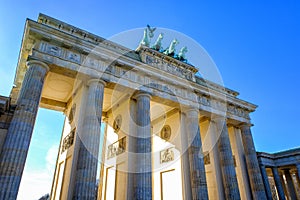 Berlin Brandenburg tor Gate, Berlin, Germany