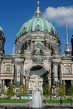 Berlin Cathedral or Berliner Dom in Berlin, Germany, Europe