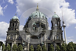 Berlin cathedral, Berliner Dom in Berlin Germany September