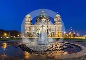 Berlin Cathedral (Berliner Dom) at Night