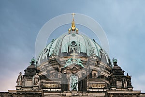 The Berlin Cathedral is called Berliner Dom. Berlin, Germany