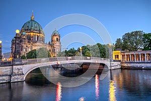 The Berlin Cathedral and the museum island