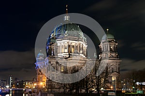 Berlin Cathedral at Night