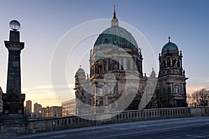 Berlin Cathedrale on a cold beautiful morning
