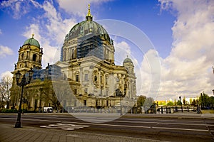 Berlin Cathredral at Easter time.