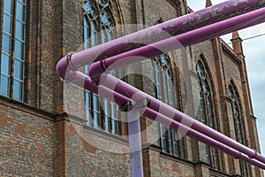 Berlin church pipes photo