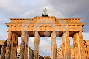 Berlin city Brandenburg Gate