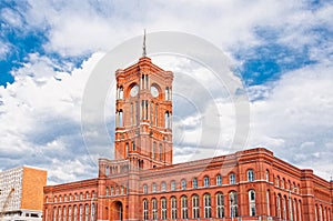 Berlin city hall, (rathaus), Alexanderplatz, Germany