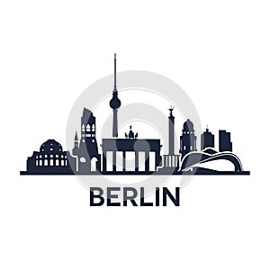 Berlin City Skyline