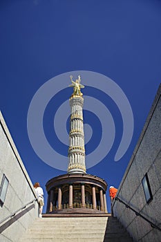 Berlin city views of the Victory Column