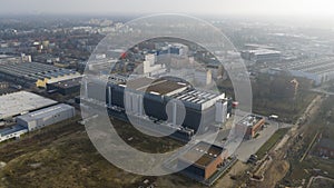 Berlin Data Center High Performance Computing Aerial.