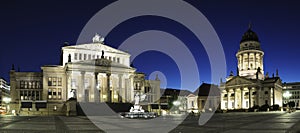 Berlin gendarmenmarkt at night