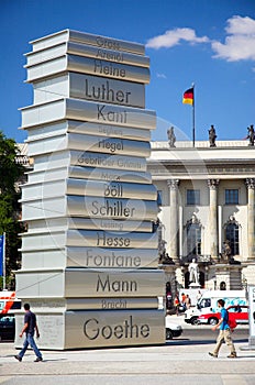 Berlin, German authors