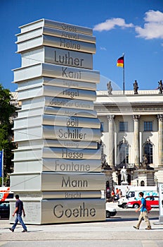 Berlin, German authors